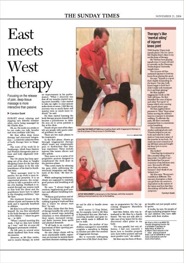 East meets west therapy: holistic massage therapies 